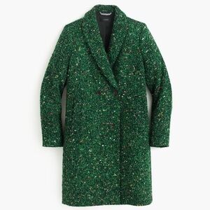J.Crew Daphne Topcoat Wool Tweed